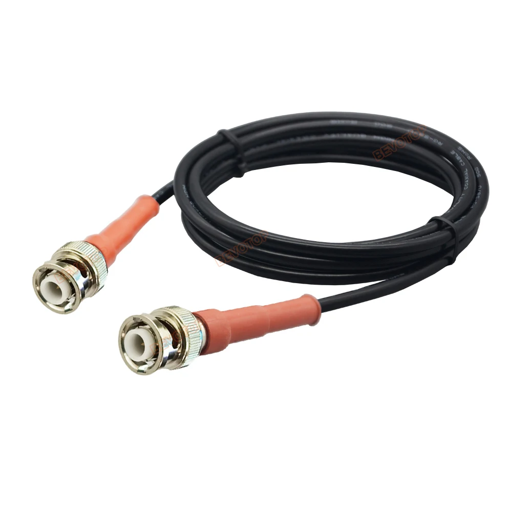 RG58U Cable MHV 3000V BNC Male to BNC Male Plug 3KV High Voltage Power Audio Cable High Quality RG58-U RF Coaxial Jumper Pigtail