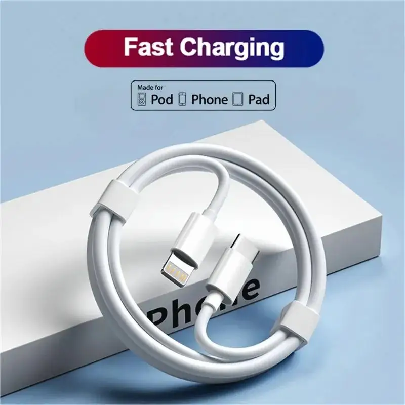 Fro Suitable for PD 20W Fast Charging Cable for iPhone 14 13 12 11 Pro Max Mini USB for 8 Plus XS iPad Charging Data Cable