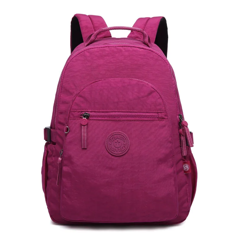 

TEGAOT Fashion Backpack For Girls Boy Teenage School Bags Large Capacity Travel Laptop Bagpack Waterproof Nylon Schoolbags Child