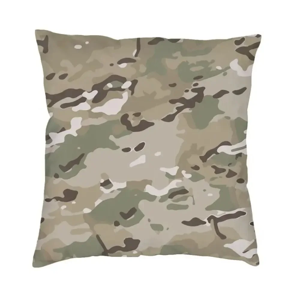 Military Camouflage Cushion Covers Military Camo Throw Pillow Case for Sofa Car Square Pillowcase 35cm 14Inch 40x40cm 16x16Inch