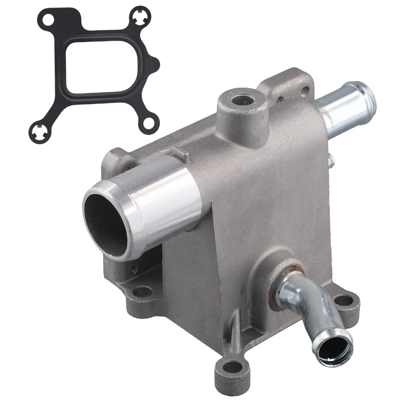 

LF01-15-17Z Cooling System Water Outlet With Gasket Compatible For Mazda 3 2.0 2005-2010 5 ,6 2005-2010 2.0 2.3
