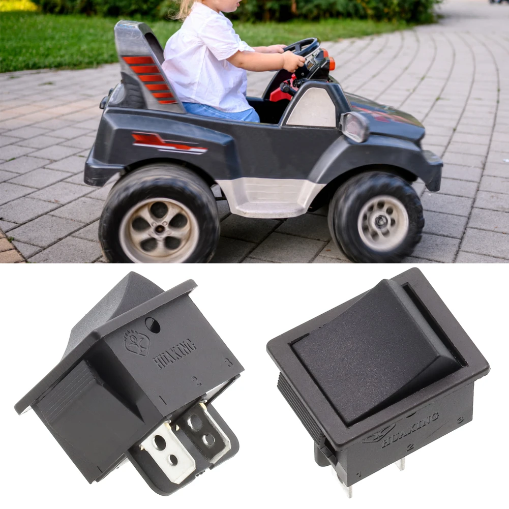 Foot Pedal Switch for Kids' Electric Cars Remote Control Accelerator Pedal Compatible with 6V/12V Models Easy Installation