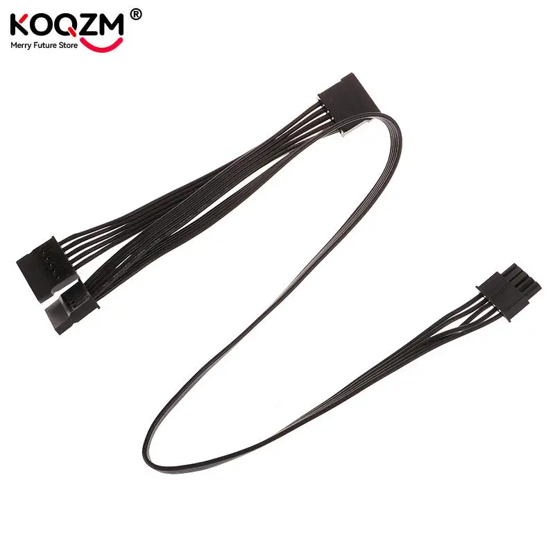 5Pin 1 To 3 SATA 15Pin Female PSU Power Supply Cable For Cooler Master GM Series G750M G650M G550M Modular Extension Cable