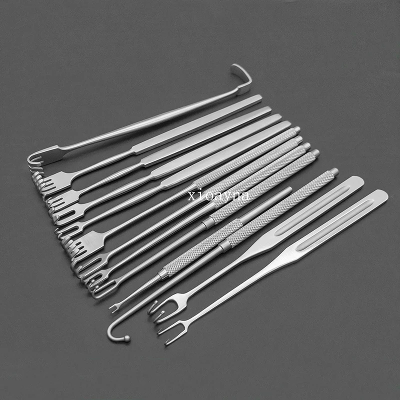 Double Claw Nasal Eyelid Retractor Multi Claw Cabeça de bola afiada Instrumento oftálmico Retractor de pele de plástico