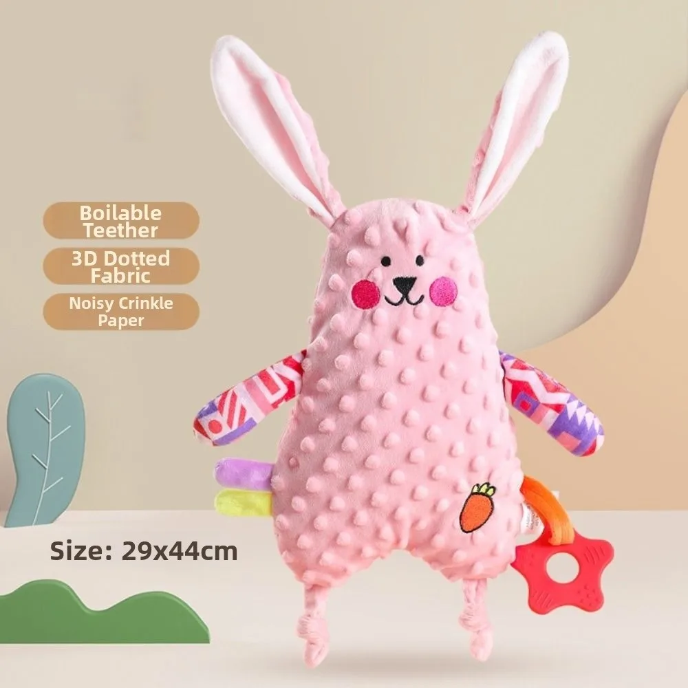 Fashion Lion Rabbit Baby Comforter Cute Soft Animal Placate Cartoon Wear-resistant Baby Appease Girl Boy