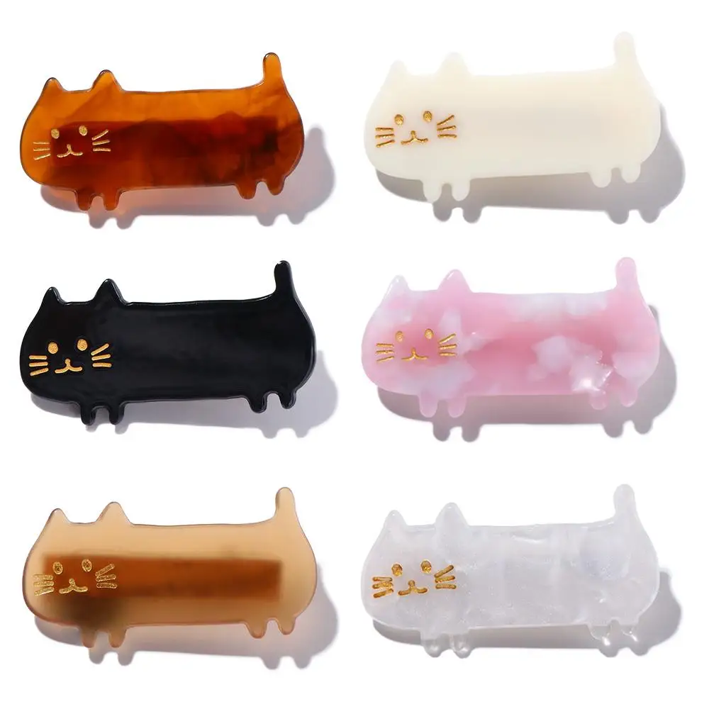 Temperament Sweet Cartoon Animal Female Cat Hair Accessories Hair Clips Korean Style Hairpins Women Barrettes Hair Accessories