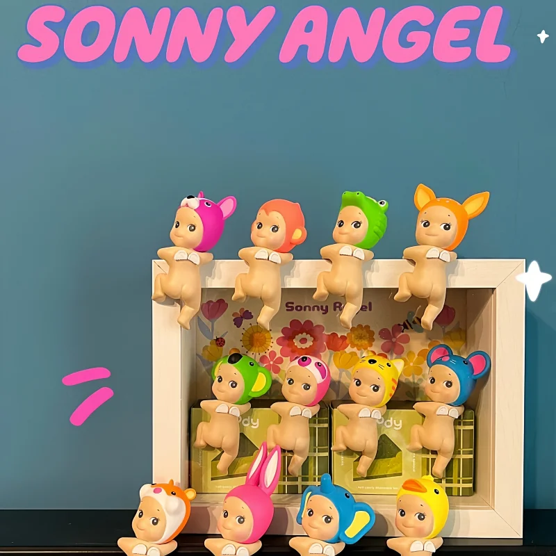 

New Original Sonny Angel Blind Box 20th Anniversary Hippers Looking Back Series Figures Ornament Doll Fan Toy For Children Gift