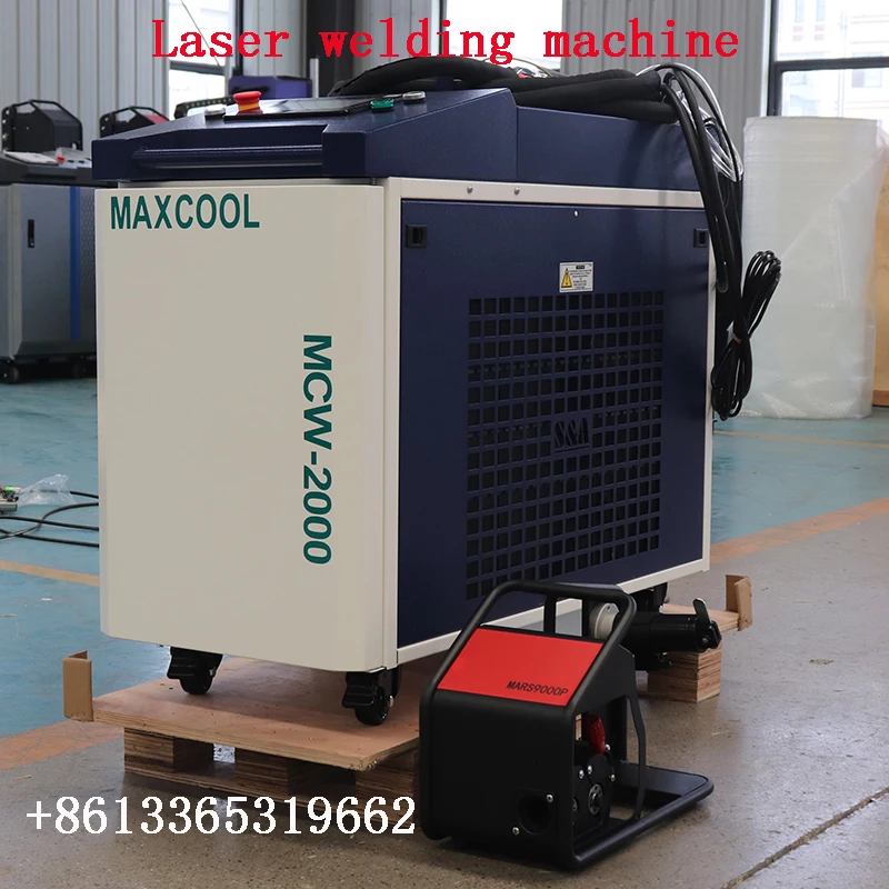 Handheld Laser Welder 1.5KW Laser Handheld Welding Machine Welder Double Wobble Head Laser Welding Machine