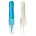 2pcs white blue
