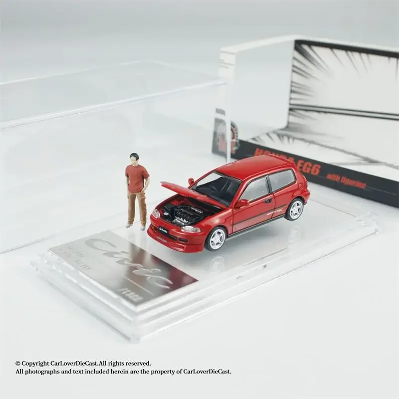 BMC 1:64 EG6 - مجسم معرف أحمر / 787B Repsol APA xpo 2025 نماذج سيارات مصبوبة #3