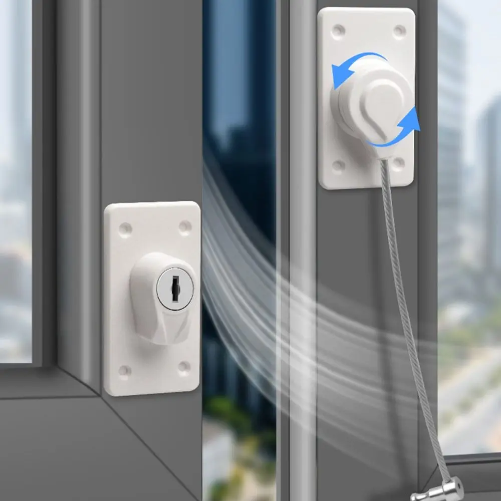 

Anti-pinch Hand Safety Lock Adjustable Unisex Protection Cabinet Lock No Drilling Window Digital Password Lock for Home