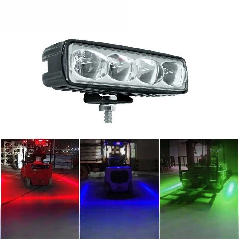 

Светодиодная сигнальная лампа красной линии для вилочного погрузчика, высокая яркость, широкое напряжение, стробоскопическая лампа безопасности для грузовиков, детали инженерных транспортных средств