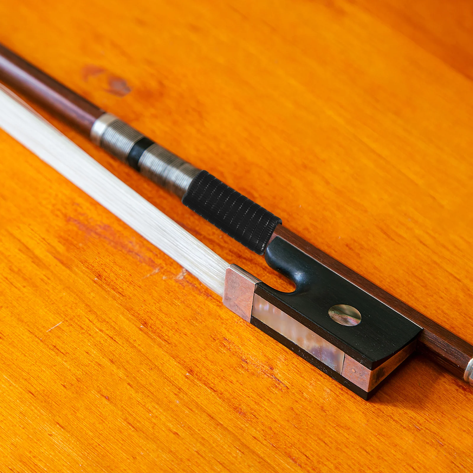 

4pcs Violin Bow Grip Rubber Sleeves, Ergonomic Anti-Slip High Elasticity Material, Easy Install For Violin Viola, Bow