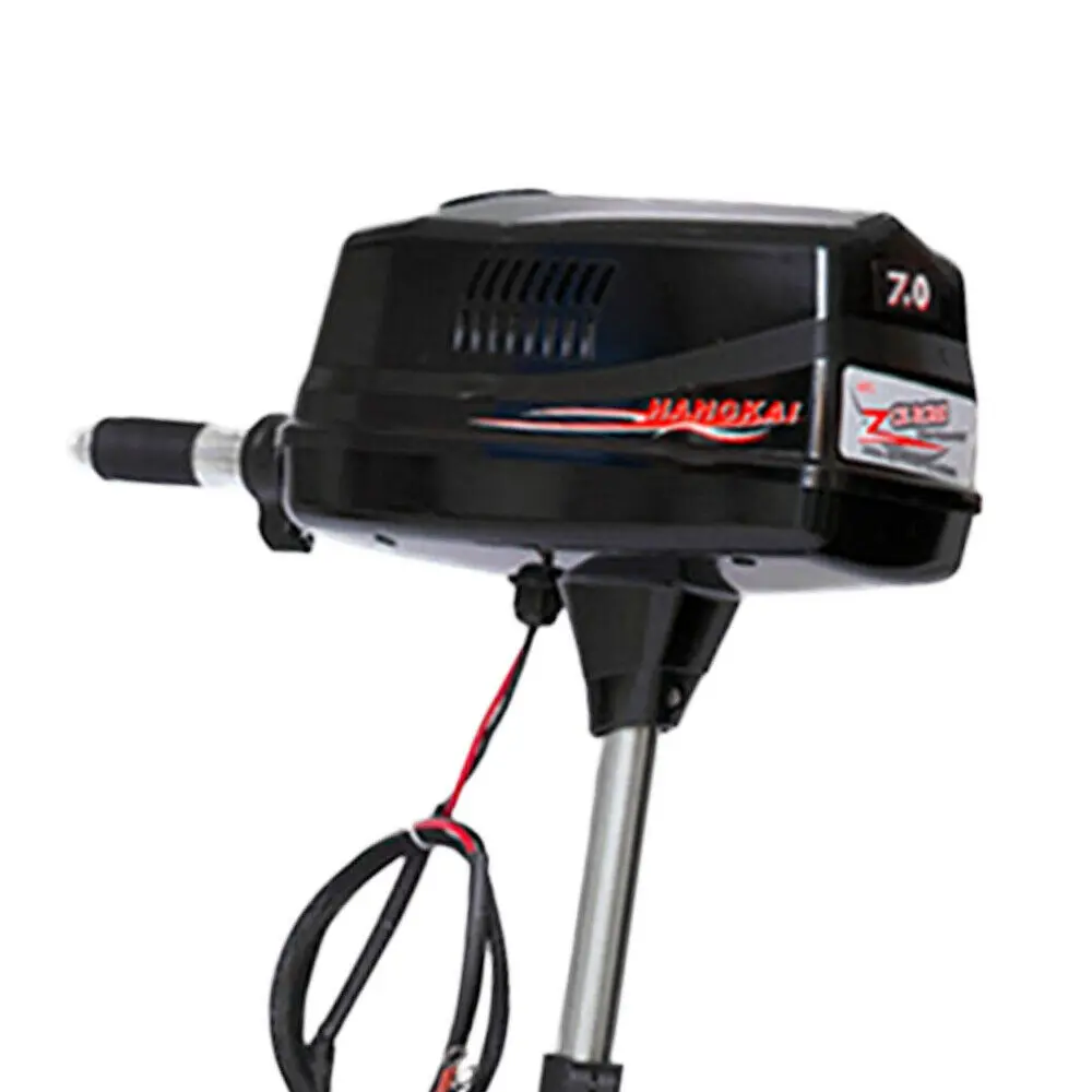 HANGKAI-Motor De Barco De Pesca Inflável Elétrico, Brushless Trolling Motor, 1.8KW Poder Forte, Acessórios Do Barco, Marinha, 48V