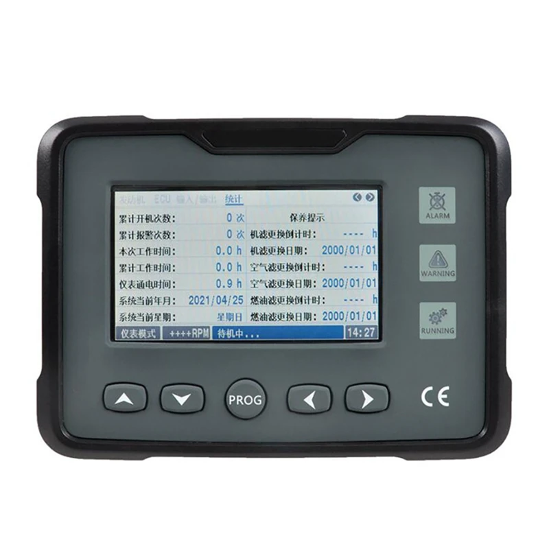 For MEBAY GM70C Automatic Start Controller Diesel Gas Engine Instruments Engine Monitoring Device