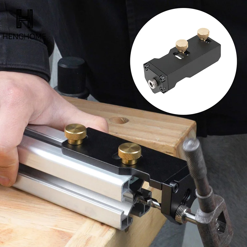 

1 Set DIY Furniture Position Tapping Tap Aluminum For Manual 20/30/40 Aluminum Profile Tapping Assistant