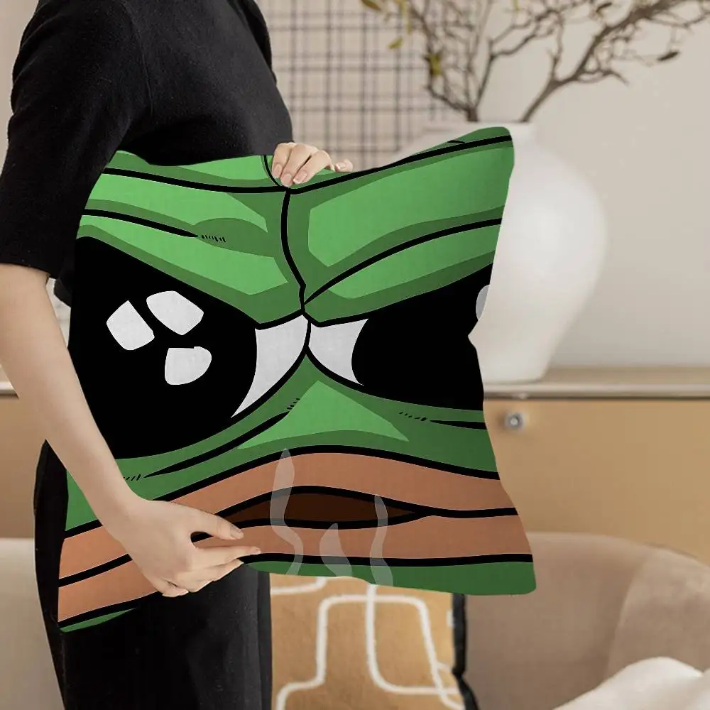 Popular Internet Meme Sad Frog Cushion Cover Pillow Cover Decor Pillowcase Printed Cushion Case for Couch