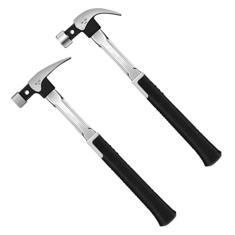 

Dropshipping Professional Claw Hammer Round/ Square Head 13Oz Hammer Hand Tool Non-slip Shockproof High Hardness Hand Tool