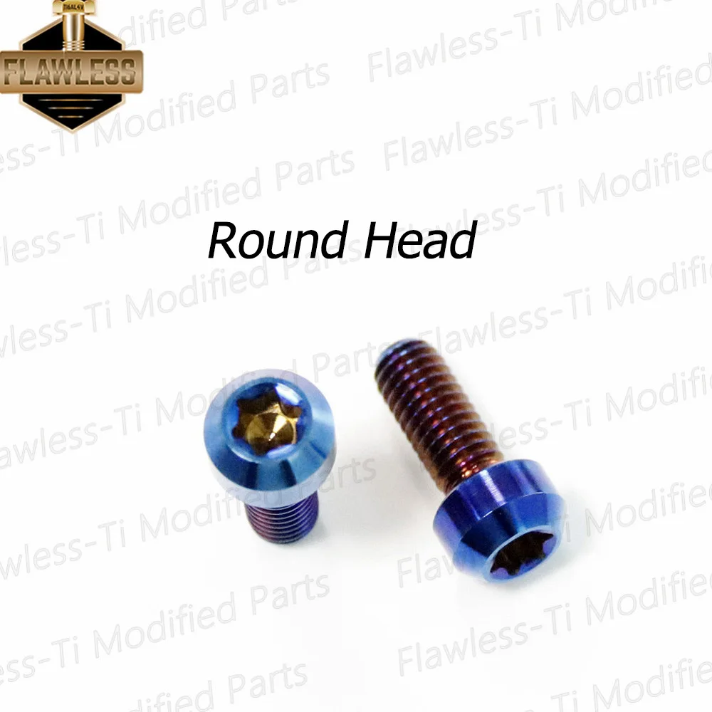 Baut Titanium Gr5 sempurna M6 braket belakang untuk Vespa Sprint 150 primvera 150 S 150