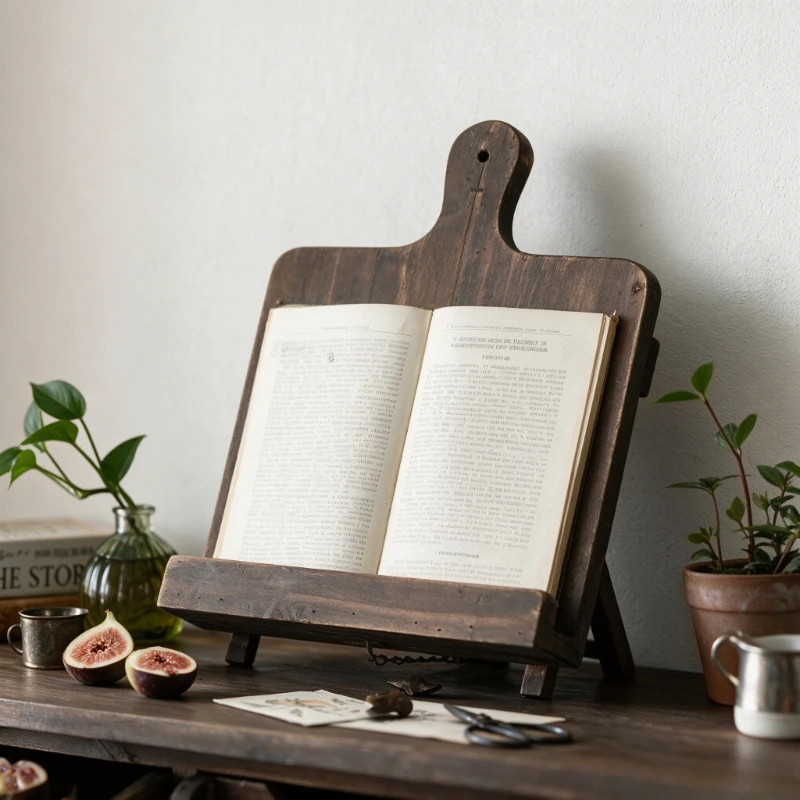 Présentoir rétro en bois massi - Magazine Holder Rack avis et prix