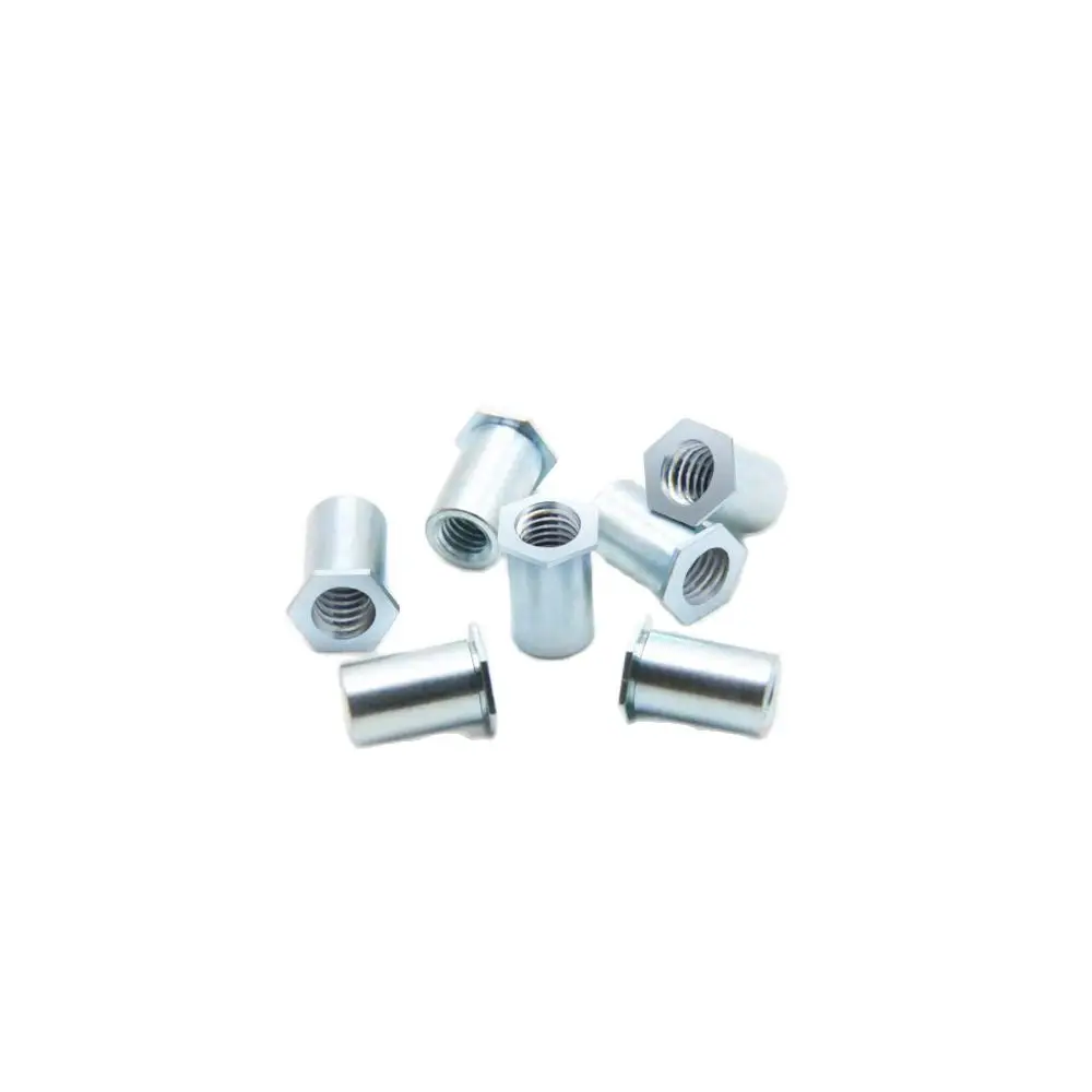 

SO-M2.5-3 Zinc Plated Steel PEM Self Clinching Thru-Hole Threaded Standoffs Nut For Sheet Metal