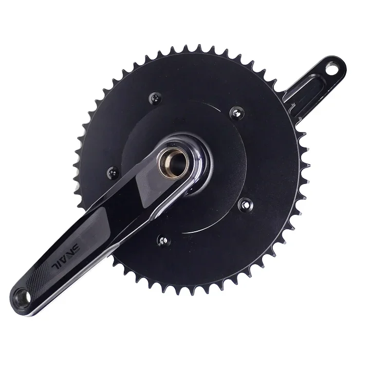 Alloy Crankset Fixed Gear Crank 48t 165mm Bcd144 Single Speed Track Bike Chainwheel