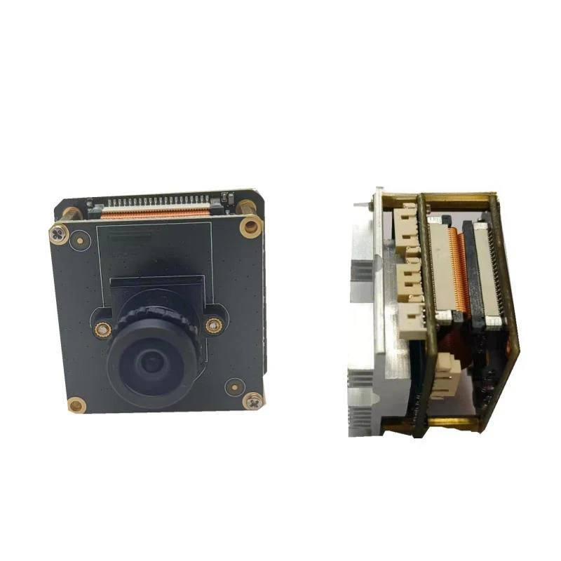 CMOS IMX585 8MP 3840*2160 بتركيز ثابت 1/1.2 HD وحدة كاميرا مراقبة منخفضة الإضاءة بتقنية الذكاء الاصطناعي لتقليل الضوضاء واجهة إيثرنت POE