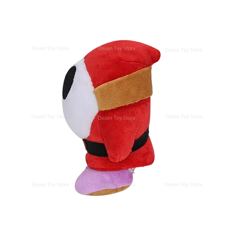 4 Styles Anime Mario Plush Shy Guy Black Red Light-blue Stuffed Toys Anime Doll Plushie Best Gifts for Children Kids Birthday