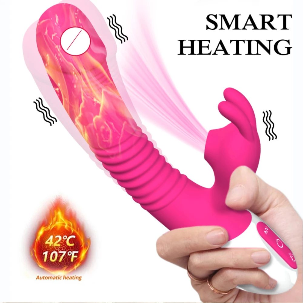 Vibrator For Women 2 In 1 Licking Machine Clitoris Stimulator G-Spot Powerful Vibro Dildo Wand Female Clit Sucker Adult Sex Toys