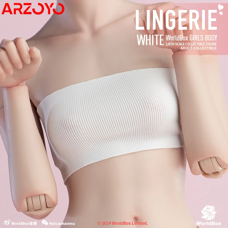 Worldbox CA013 1/6 Female Lingerie Underwear Breast Wrap Underpants Model Fit 12'' AT201 AT202 AT203 Soldier Action Figure Body