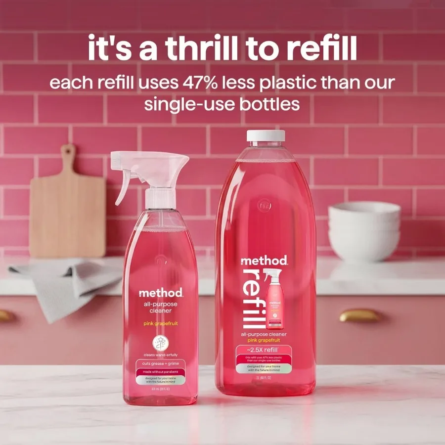 28 28 fl oz Pink Grapefruit All Purpose Surface Spray, Fresh Citrus Multipurpose Household Cleaner - Aliexpress Deal