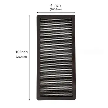 家用地板磁性通風口蓋,升級版 4x10 英吋磁性 PVC 地板通風口蓋,天花板地板通風口網罩 8 最佳銷售 地板通風口蓋 - №8