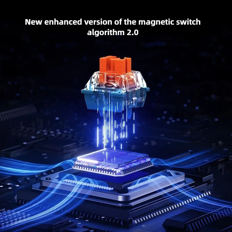MCHOSE ACE68 Esports Magnetic Switch Keyboard Rapid Trigger 8K Polling Rate Low Latency Customized Keyboard Gift for Windows/MAC