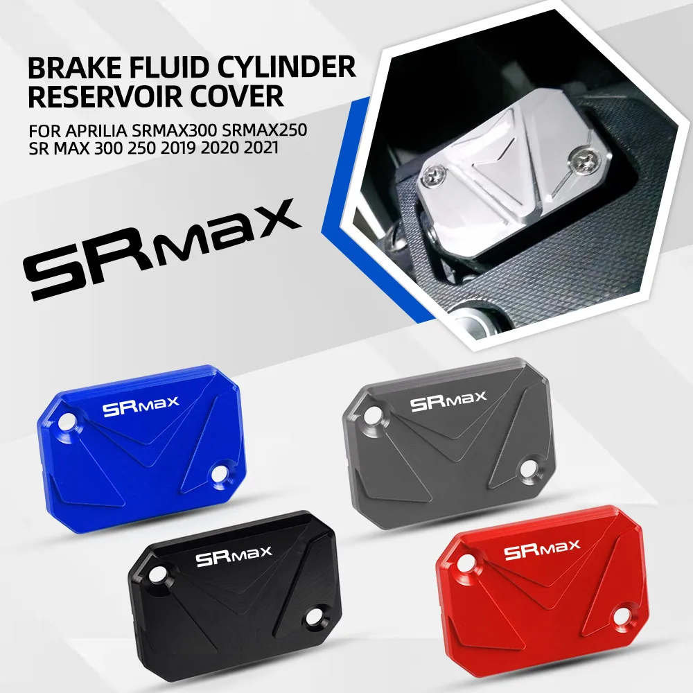 For Aprilia SRMAX300 SRMAX250 SR MAX 300 250 2019 2020 2021 Motorcycle Accessories Front Clutch Brake Fluid Reservoir Cap
