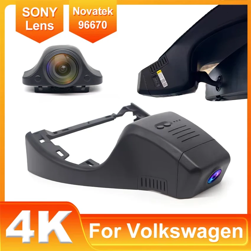 Plug and Play Installation Car DVR Video Recorder Wifi Dash Cam For Volkswagen VW ID4 id 4 CROZZ 2022-2025 Control By Phone APP