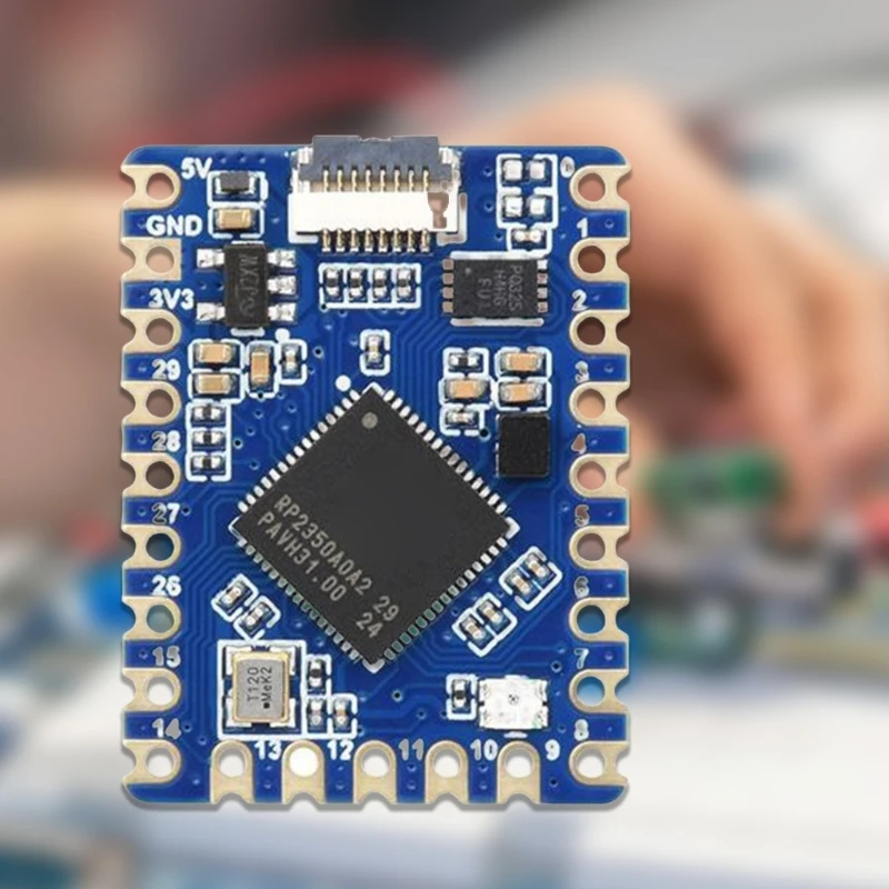 RP2350 Tiny Board Featuring ARM Cortex M33 And RISC V Cores Highly Performed For DIY Enthusiasts D5QC