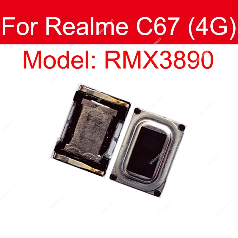 For Realme C30 C30S C31 C35 C51 C53 C55 C63 C65 C67 4G 5G Earpiece Speaker Earphone Speaker Sound Recevier Flex Cable Parts