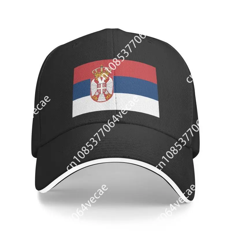 Custom Flag Of Serbia Baseball Cap Women Men Breathable Dad Hat Sports