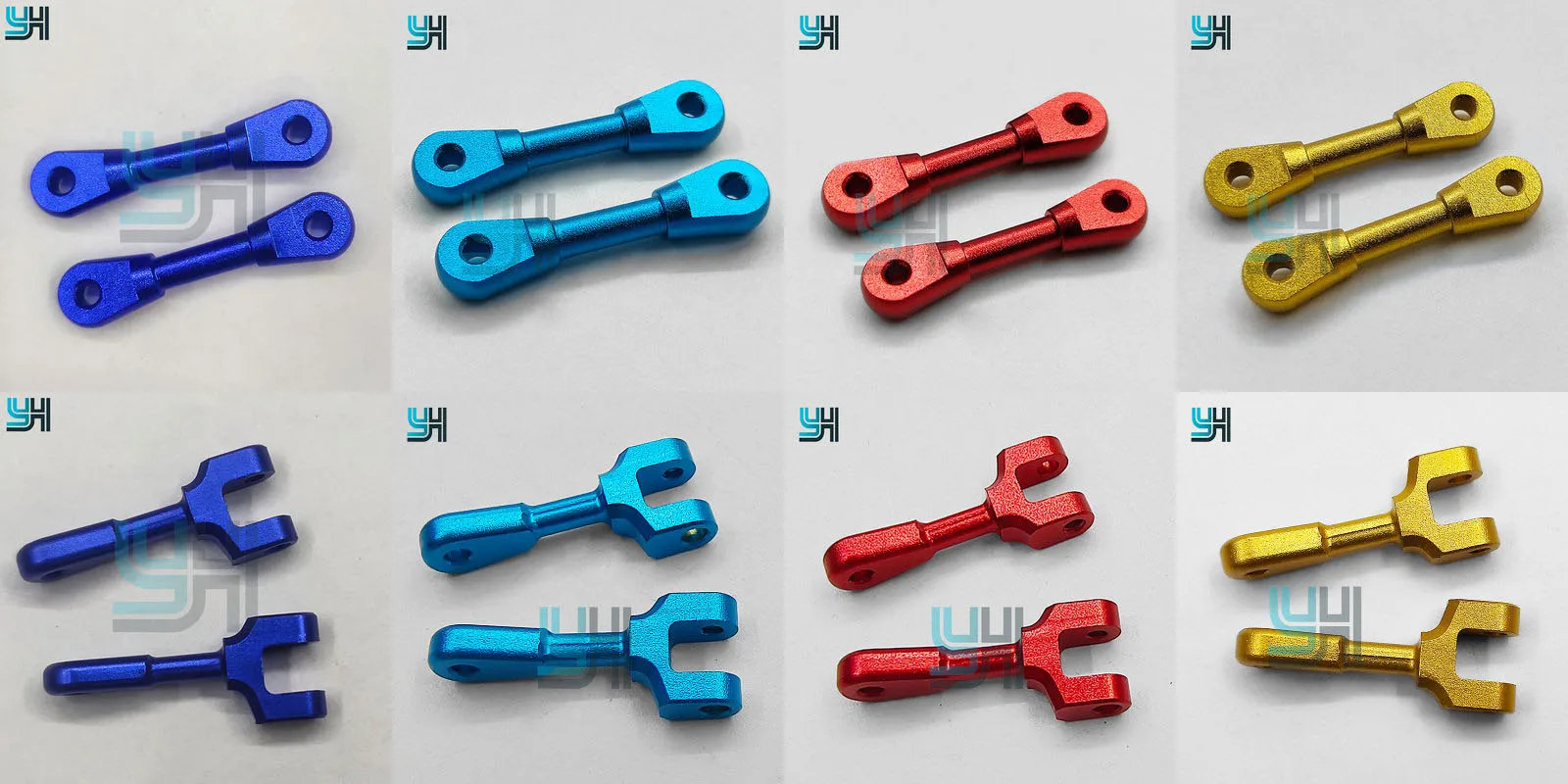 Aluminum Front  Arm Tie Rod+Rear Arm Tie Rod For Kyosho Mini-z Buggy rc crawler car part