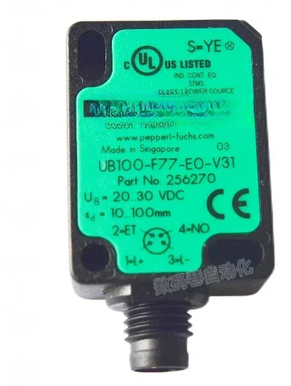 Beijiafu UB100-F77-E0-V31 (P+F) Interruptor/sensor de proximidade ultrassônico ( 256270 )