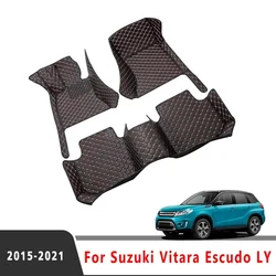 Car Floor Mats Trunk Carpets For Suzuki Vitara Escudo LY 2023 2022 2021 2020 2019 2018 2017 2016 2015 Auto Interiors Accessories