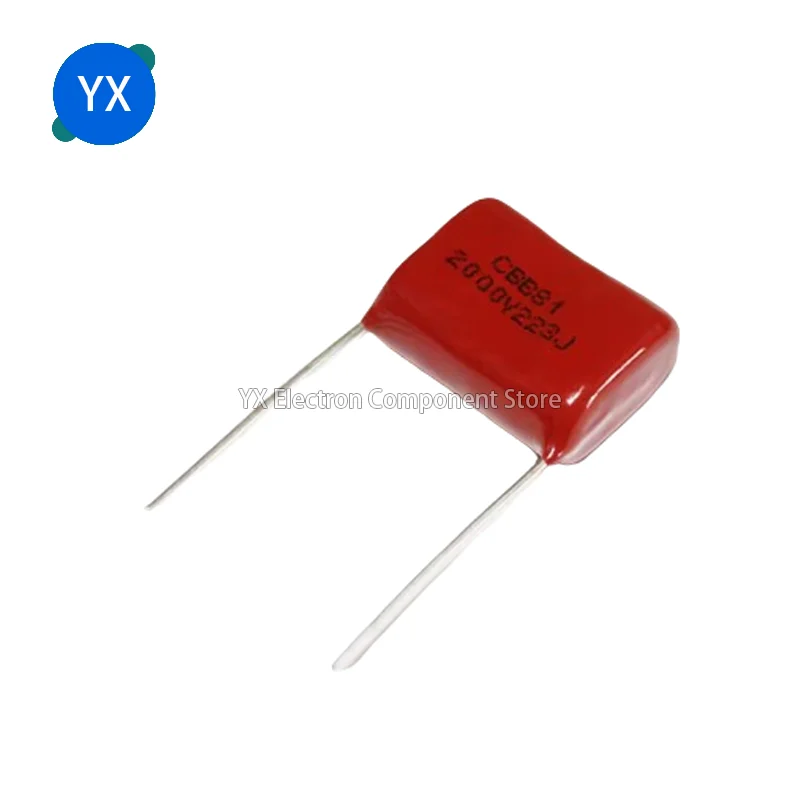 Imagem -02 - Capacitor do Filme do Polipropileno Passo 15 mm 1600v223j 223j2000v 0022 uf 2000v 2kv 1600v 22nf 223j 1600v332j 2000v332j Cbb81 20 Peças