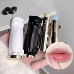 Cute Cat Lipstick Colorless Couple Balck White Moisturizing Refreshing Lasting Lip Base Primer Korean Day Night Lip Cosmetics