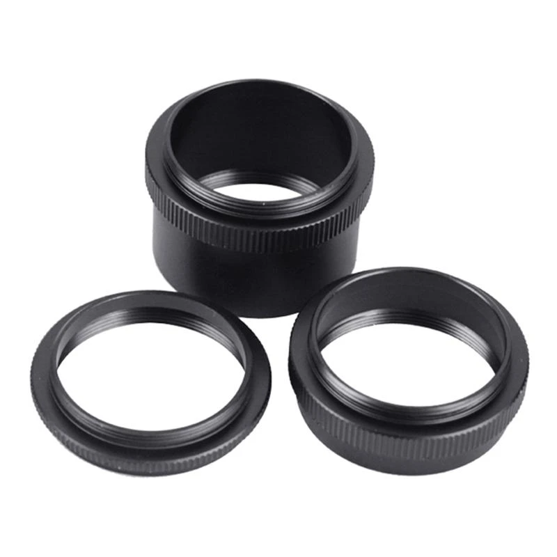 

JU64 Macro Extension Tube Ring Suitable For M42 Includes Extension Adapters 7mm/14mm/28mm Screw Lens Adapter Ring Replacement