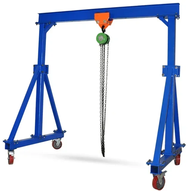 New Portable Gantry Crane 1t 2t 5t 10t With Electric Hoist