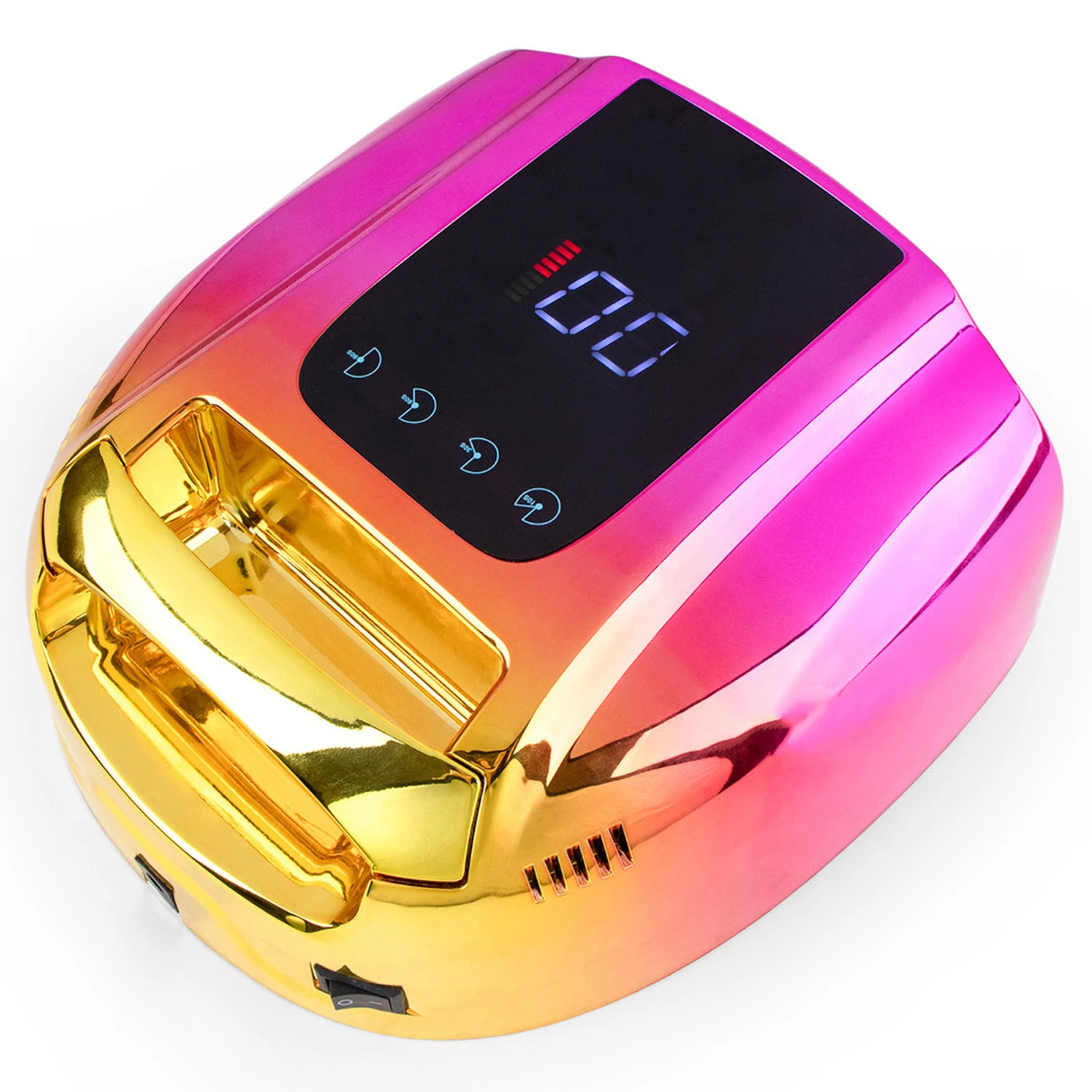 Cordless UV LED Nail Lamp 96W Rechargeable Nail Dryer Wireless Quick Dry All Nail Gel Polish Professional Home & Salon