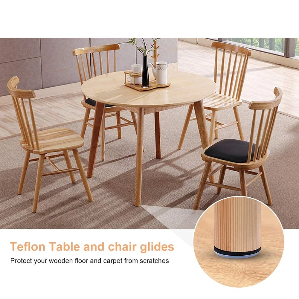 16/19/22/25/32/38 ミリメートルテーブル椅子フットスライダーラウンド家具脚パッドネジキャビネットソファグライド床プロテクタースライダー