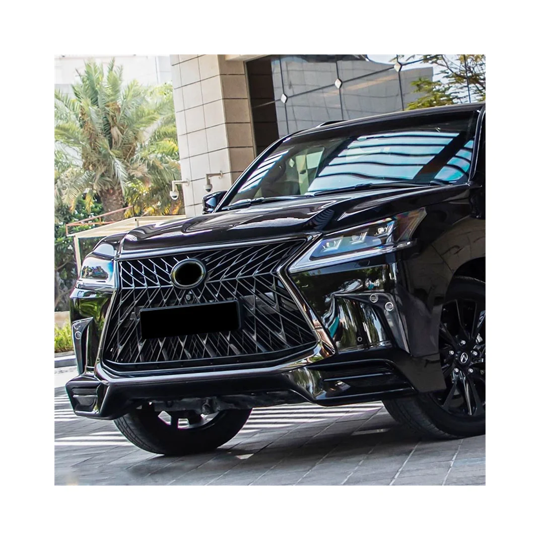 

good price front and rear bumpers assembly with grille,headlights for Lexus lx570 2008-2015 upgrade to 2020 style old to new