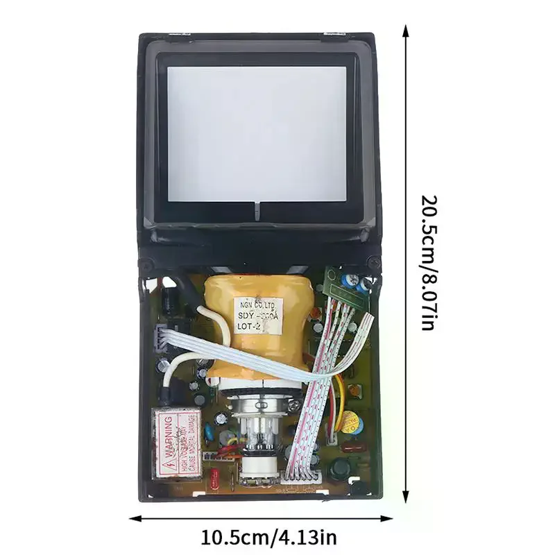 마이크로 4인치 CRT 전자 비디오 모듈 12V 및 4.2W 전력 출력