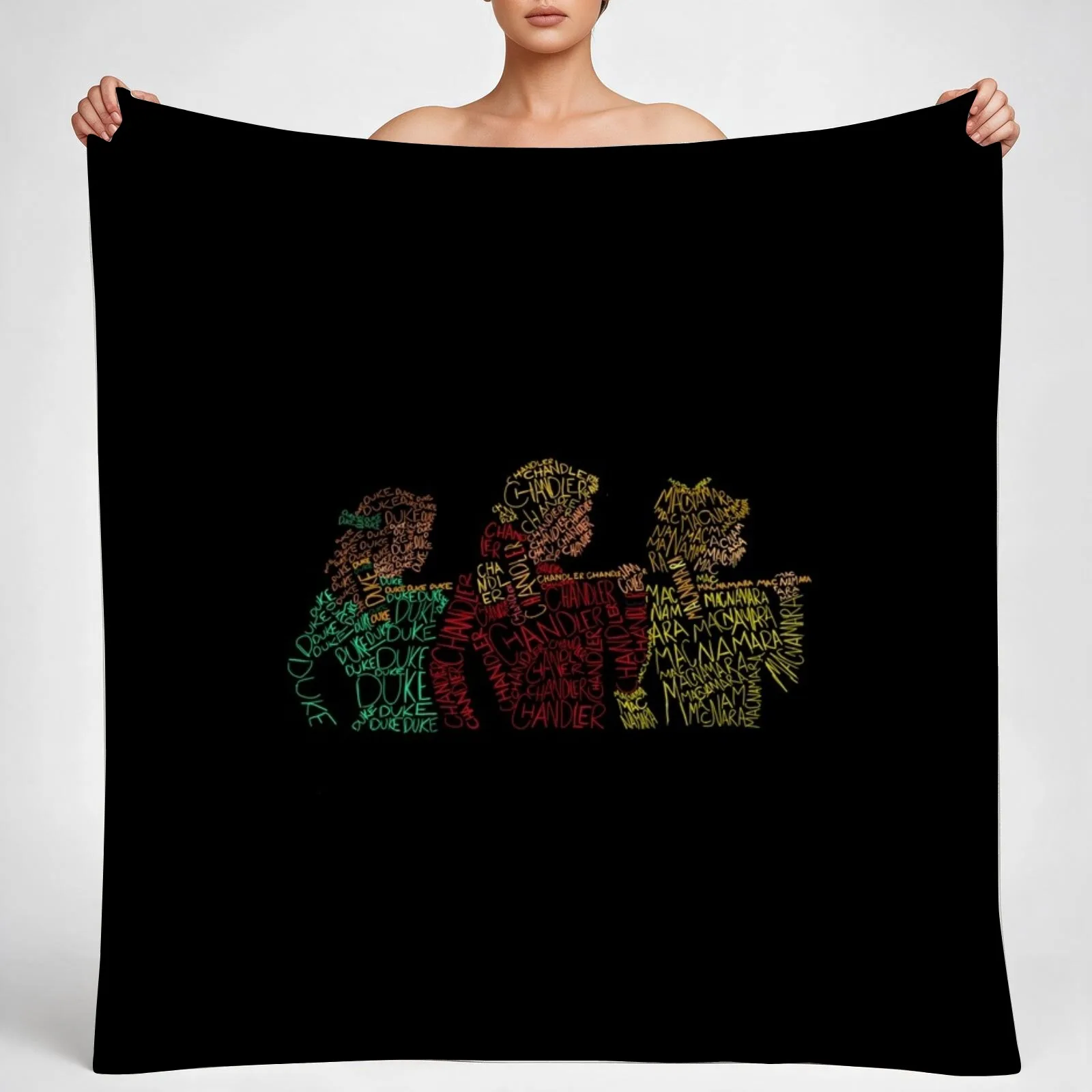 The Heathers Throw Blanket couch cozy soft plush fuzzy picnic outdoor blanket